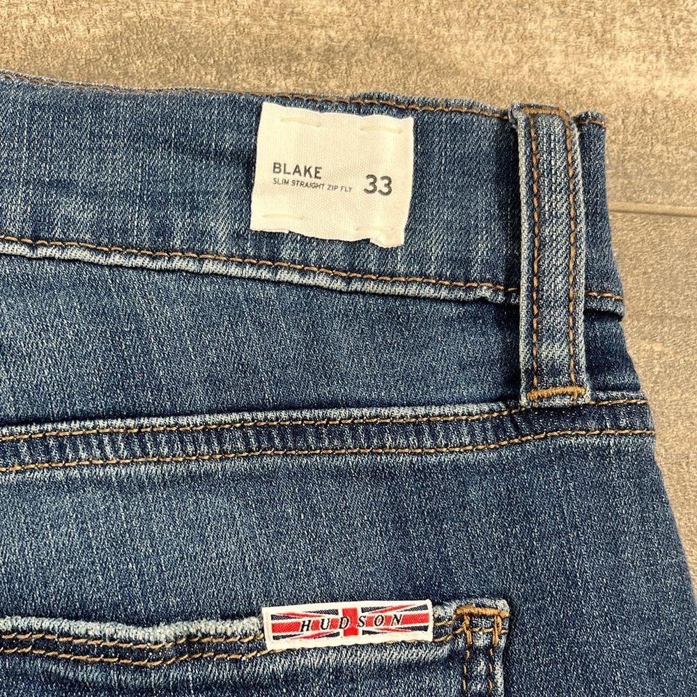 NWT Hudson Blake Slim Straight - Picture 3 of 9